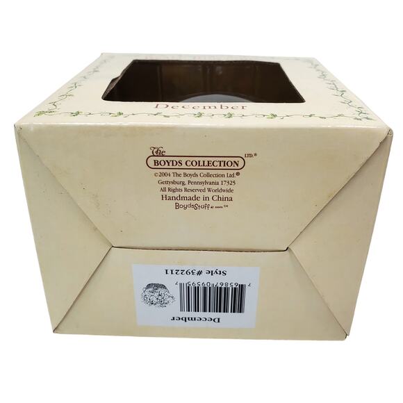 Boyd’s Beary Blossoms Treasure Box Flower December Birthday NIB 392211 - Picture 5 of 12